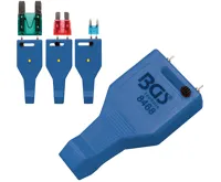 BGS Zkoušečka plochých pojistek pro velikost mini, standart a maxi BGS Zkoušečka plochých pojistek pro velikost mini, standart a maxi