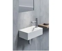 GSI KUBE X keramické umývátko 40x23cm, pravé/levé, bílá ExtraGlaze (6)