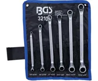 BGS Klíče očkové 75° vyhnuté,1/4"-3/4",6dílů, v tašce BGS Klíče očkové 75° vyhnuté,1/4"-3/4",6dílů, v tašce