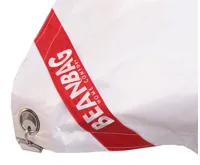 Sedací pytel 189x140 duo white - black (4)