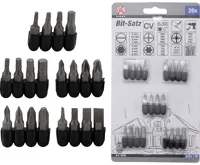 BGS Bity 1/4" 20 dílů, SB balení, zatíž. do 5 kg BGS Bity 1/4" 20 dílů, SB balení, zatíž. do 5 kg