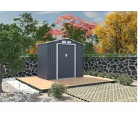 Zahradní domek ARES A 2,71 m2 antracit IWH-10230001 (4)