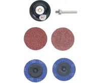 BGS Brusné disky pr. 50 mm, unašeč s dříkem, 5 dílů (2)