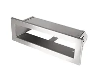 HS Flamingo Krbová mřížka OTEVŘENÁ 20x6 cm, nerez