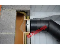 HS Flamingo Přechodka do keramického komína 180/180 mm kamna/komín 2 mm (1)