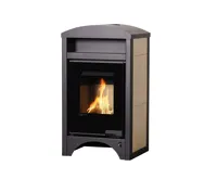 HS Flamingo Krbová kamna AQUAFLAM VARIO ® BARMA 11kW dlažba Javor (teplovzdušná verze)