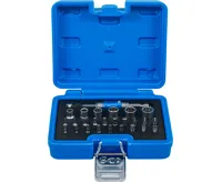 BGS Sada bitů a nástrčných klíčů, pohon vnější šestihran 6,3 mm (1/4"), 2 v 1, 26dílná - BGS 4