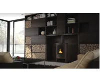 HS Flamingo Krbová kamna MASTERFLAMME ® Piccolo I, hnědá - sametová (24)