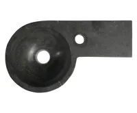 SAPHO BLOK kamenné umývátko 40x23cm, antracit (4)