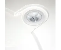 Čtvrtkruhová sprchová vanička s oblým krytem sif., 90x90x3 cm, vč. sif., bez nožiček, litý mramor (3)