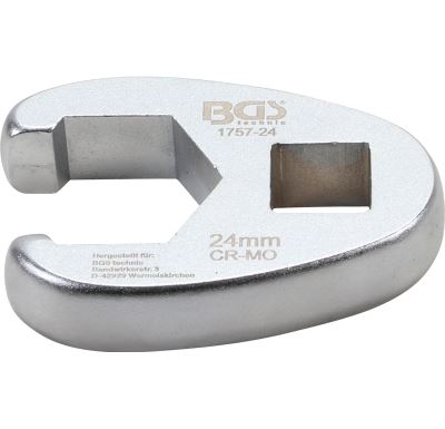 BGS Klíč plochý otevřený,  12,5 mm (1/2"), 24 mm