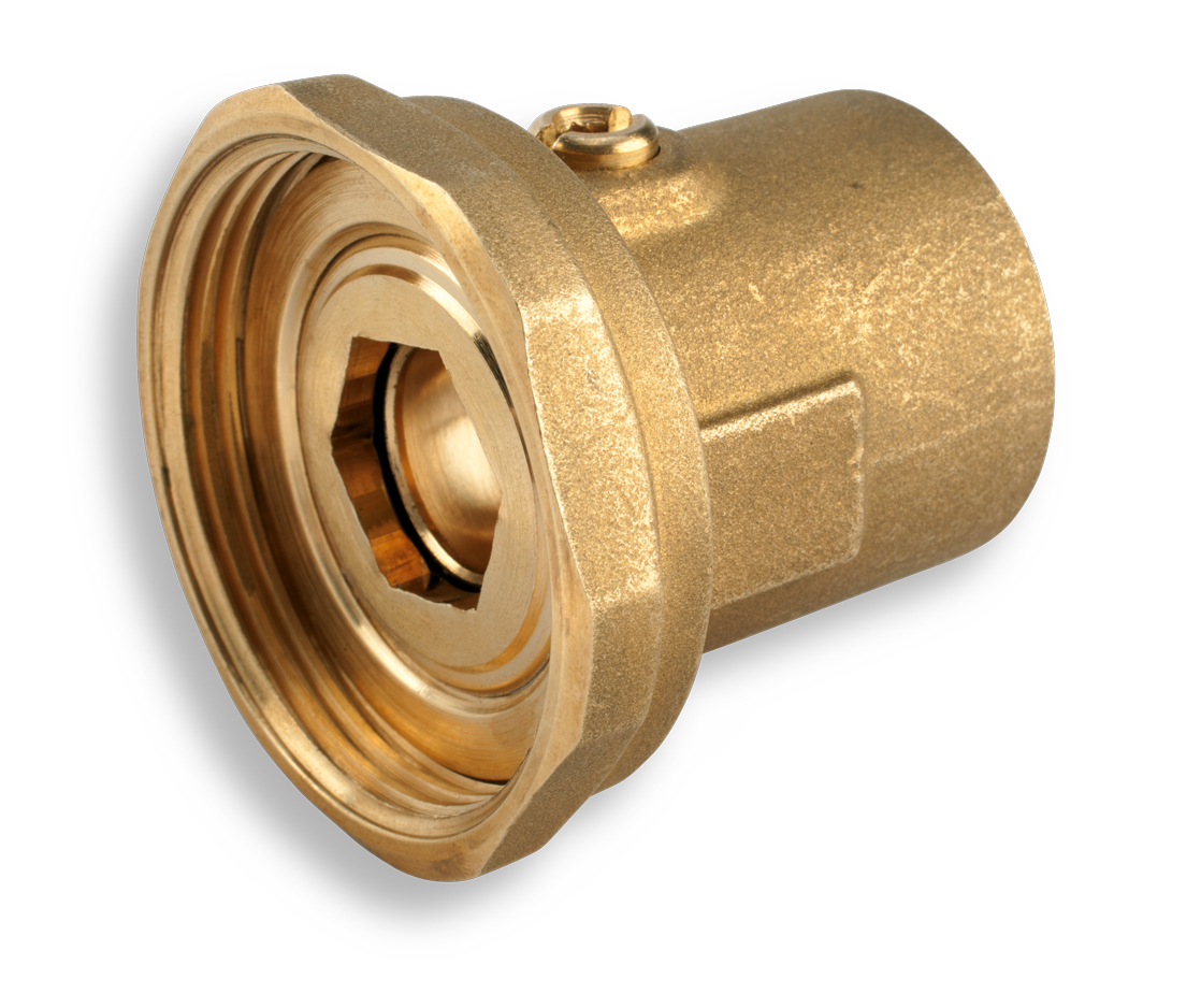 Novaservis kulový kohout 1" s půlšroubením k čerpadlu 6/4" - ksp2