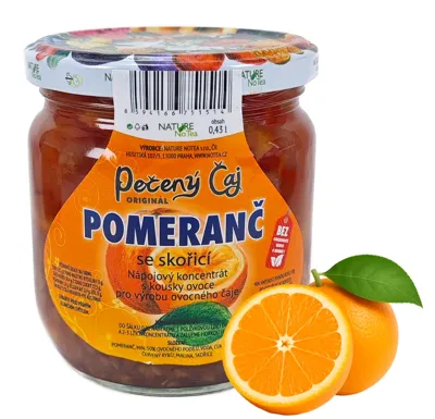 Nature NoTea s.r.o. Pečený čaj Notea - Pomeranč se skořicí 430ml