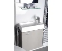 SAPHO Stojánková umyvadlová baterie s bidetovou sprchou, chrom (5)