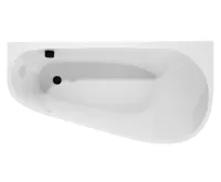 POLYSAN PROJEKTA DR MONOLITH nástěnná stojící vana 156x77x60cm, bílá (3)