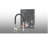 Eisl Flexo světle šedá / lesklý chrom (30)