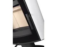 ROMOTOP Otočná krbová kamna STROMBOLI G T Keramika, Celoprosklená dvířka (3)