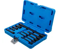 BGS Sada silového prodloužení ,  6,3 mm (1/4") / 10 mm (3/8") / 12,5 mm (1/2") ,  9dílná - BGS (2)