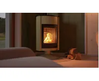HS Flamingo Krbová kamna MASTERFLAMME ® Grande II, olivová (34)