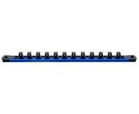 BGS Lišta pro upevnění 12 nástrčných hlavic, magnetická, pro 12,5 mm (1/2") BS74551 BGS Lišta pro upevnění 12 nástrčných hlavic, magnetická, pro 12,5 mm (1/2") BS74551