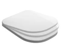 KERASAN TRIBECA WC sedátko, SLIM, Soft Close, bílá KERASAN TRIBECA WC sedátko, SLIM, Soft Close, bílá