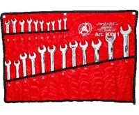 BGS Sada ráčnových očkoplochých klíčů, ohebné hlavy, 6 - 32 mm, 22dílná (3)