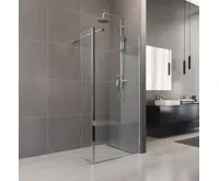 Sprchová stěna WALK IN, Novea, 35 x  200 cm, chrom ALU, sklo Čiré (1)