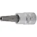 BGS Hlavice zástrčná 1/4" pro T-profil T 30, s vrtáním, zatíž. do 2 kg BGS Hlavice zástrčná 1/4" pro T-profil T 30, s vrtáním, zatíž. do 2 kg