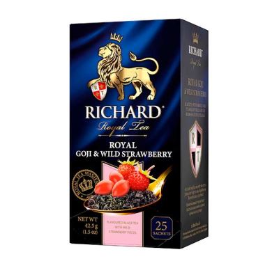May Foods Čaj Richard Royal Goji & Wild Strawberry