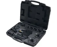 BGS Sada pneumatického odvzdušňovacího přípravku brzd a adaptérů, 17dílná (4)