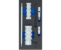 BGS Vložka do dílenského vozíku 1/3: sada vytahováků vstřikovačů , pro nákladní vozidla BGS Vložka do dílenského vozíku 1/3: sada vytahováků vstřikovačů , pro nákladní vozidla