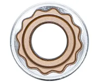 BGS Hlavice nástrčná 1/2" 19 mm, 12ti hranná, prodloužená (1)