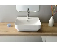 ISVEA SOTT AQUA keramické umyvadlo zápustné, 48x42cm, bílá (7)