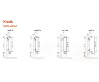 Radiátor Klasik 22-500/ 800 - PURMO | Termohlavice ZDARMA (2)
