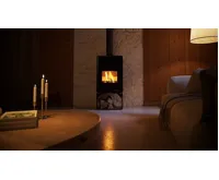 HS Flamingo Krbová kamna FLAMINGO DELUXE ® PENTAI, hnědá - sametová (13)
