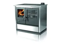 TIM SISTEM kuchyňský sporák na dřevo NORTH ECO 8, pravý, inox TIM SISTEM kuchyňský sporák na dřevo NORTH ECO 8, pravý, inox