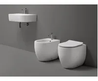 KERASAN FLO WC mísa stojící, 36x51,5cm, spodní/zadní odpad, bílá (4)