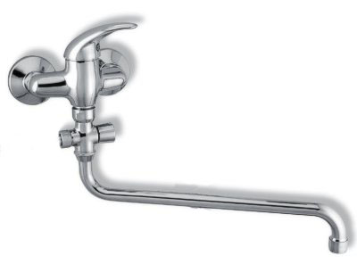 Novaservis paneláková baterie bez příslušenství 150 mm metalia 55 chrom - 55071/1,0