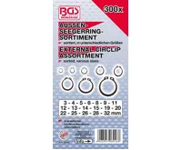 BGS Pojistky seger - vnější, sada 300 dílů, PVC kazeta (2)