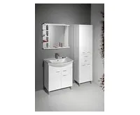 AQUALINE ZOJA/KERAMIA FRESH skříňka vysoká se zásuvkami 50x184x29cm, bílá (1)