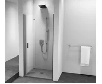 POLYSAN ZOOM sprchové dveře do niky 900mm, čiré sklo, levé (3)