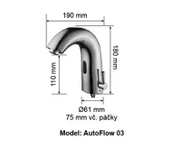 Donner Automatická umyvadlová baterie AutoFlow 03 (15)