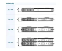 Radiátor Klasik R - rekonstrukční 21-554/1000 - Radik Korado (1)