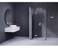 Ravak sprchový kout čtvercový Smartline SMSRV4-80 chrom+transparent