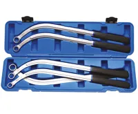 BGS Klíče očkové vyhnuté pro klínové řemenice,13 - 15 - 16 - 17 - 19mm,délka 460mm,5 dílů BGS Klíče očkové vyhnuté pro klínové řemenice,13 - 15 - 16 - 17 - 19mm,délka 460mm,5 dílů