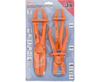 BGS Kleště pro uzavření hadice, 155-185-250 mm, sada 3 díly (6)