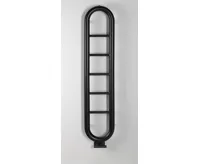 SAPHO HORIZON otopné těleso 330x1500 mm, černá mat (7)