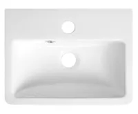 CERASTYLE NOAM keramické umývátko 37,5x28cm, bílá (4)