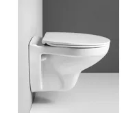 AQUALINE TAURUS závěsná WC mísa, 36x54,5cm, bílá (7)