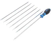BGS Sada šroubováků s výměnnými čepelemi, T-profil (pro Torx) / T profil (pro Torx Plus) s ot